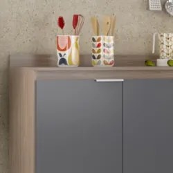 Tampo Para Balcão de Cozinha 100cm MDP Z34 Freijó - Mpozenato