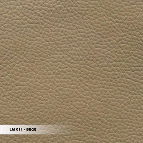 Sofá Decorativo 4 Lugares Sala de Estar 240cm Reclinável e Retrátil Kassandra Couro Bege G34 - Gran Belo