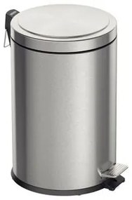 Lixeira Inox com Pedal 20 L Brasil Plus Tampa com Amortecedor Tramontina