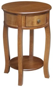 Mesa de Apoio com Gaveta e Prateleira - Wood Prime NP 10614