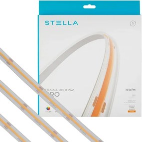 Fita De Led 16W Por Metro 24V 2400K 5M Ip67 All Light Pro