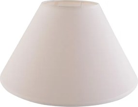 Cupula Para Abajur Tecido Bege 38Cm