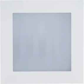 Plafon Led Sobrepor Quadrado Branco 16W 6500K Londres