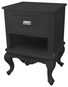 Mesa de Cabeceira Lavanda - Preto Provençal Kleiner
