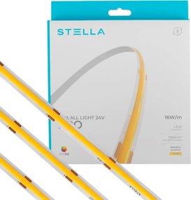 Fita De Led 16W Por Metro 24V 5M All Light Pro - LED BRANCO QUENTE (3000K)