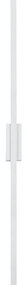 Arandela Lineare 90Cm Led 15W 3000K Bivolt Branco - Usina Imports Ui20... (Branco)