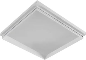 Plafon Led De Embutir Branco Quadrado 32W 3000K No Frame Ii