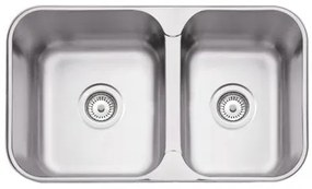 Cuba Tramontina Isis 2C 34-28 BS Perfecta em Aço Inox Acetinado 69 x 40 cm