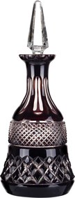 Licoreira de Cristal Mozart Basic Lapidado Artesanal 1180ml Ametista - 78