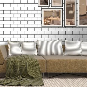 Papel De Parede Decorativo Auto adesivo Tijolo 5 Metros - D'Rossi