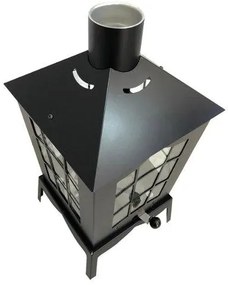Lareira Ecológica Alcool Etanol C/ Vidro Temperado E Inox