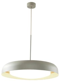 Pendente Jetty Ø40X12Cm Led 32W Bivolt - Usina 19955/40Led (MR-T - Marrom Texturizado, 3000k)