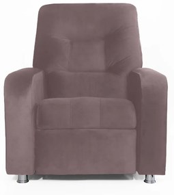 Poltrona Do Papai Reclinável Madri Suede Crepe