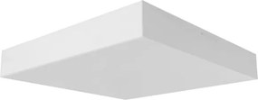 Plafon Led De Sobrepor Quadrado Branco 25W Valencia - LED BRANCO QUENTE (3000K)