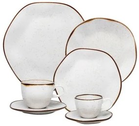 Aparelho de Jantar Chá e Café 42 Peças Ryo Maresia Oxford