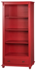Estante 3 Prateleiras com Gaveta - Wood Prime MY 907429