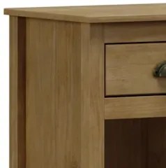 Mesa de Cabeceira Para Quarto 1 Gaveta Lázio Freijó F07     - Mpozenat