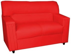 Sofá Topázio 2 Lugares Courano - Orthovida (Vermelho)