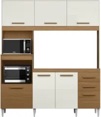 Armário de Cozinha Compacta Para Pia Melian Atacama/Off A15 - Mpozenat