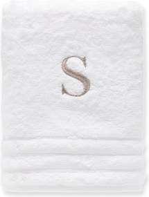 Toalha de Lavabo Trussardi 100% Algodão Imperiale - Branco  Branco