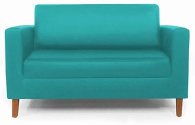 Namoradeira Decorativa Gabriela Suede Azul Tiffany
