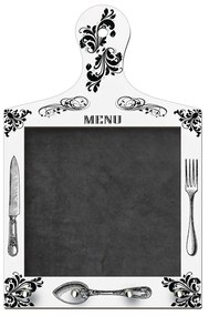 Porta Chaves com Lousa Tábua de Carne Decorativa - D'Rossi