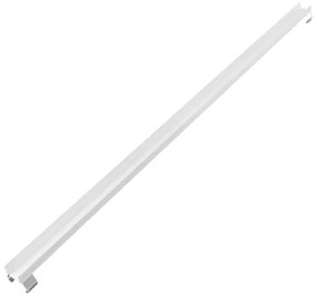 Perfil Sobrepor Led Aluminio Branco 150Cm 28,8W 1725Lm 2700K Fit15