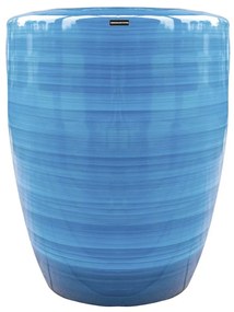 Vaso de Chão Largo - Alto Brilho - Aurora Boreal