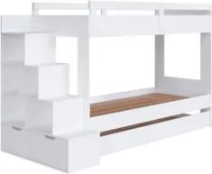 Treliche Infantil Com Escada e Nichos Infix C06 Branco - Mpozenato