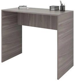 Mesa Escrivaninha Escritório Home Office Cinza Carvalho