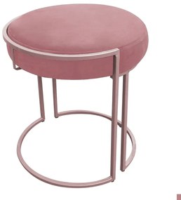 Kit 02 Puffs Love Suede Base Rosê D'Rossi - Rose