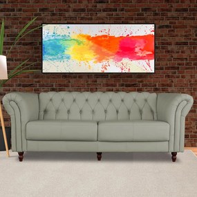 Sofá 2 Lugares Maggiore 180cm Couro Fendi G58 - Gran Belo