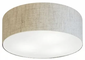 Plafon Para Dormitório Cilíndrico SD-3046 Cúpula Cor Rústico Bege