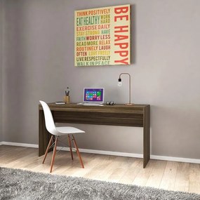 Mesa Escrivaninha Home Office Escritório ME 401 Castanho