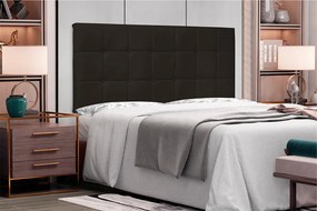 Painel Verona Para Cama Box Queen 160 cm Corino S04 - D'Rossi - Marrom