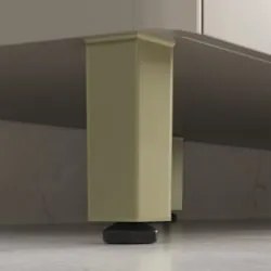 Armário Cozinha 10 Peças CP03 e Tampo Marina Cinammon/Freijó L01 - Mpo