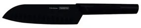 Faca Santoku Tramontina Nygma em Aço Inox e Polipropileno Preto 7"