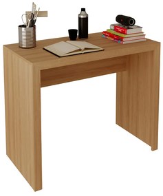 Mesa para Escritório Home Office ME4139 MDP Amendoa G69 - Gran Belo