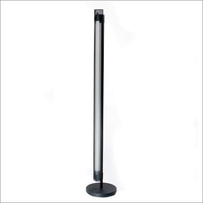 Luminária De Chão Rera 24,5X24,5X138,5Cm Metal Alumínio 1Xt8 Led 120Cm... (COBRE FOSCO)