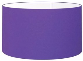 Cúpula Abajur Cilíndrica Cp-7025 Ø50x30cm Roxo