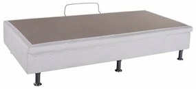Base de Cama Box Bau Physical Branco Solteiro 88 cm (LARG) - 43004 Sun House