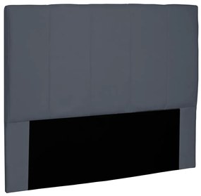 Cabeceira Decorativa Casal 1,40M Erza Suede Cinza G63 - Gran Belo