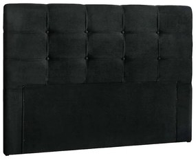 Cabeceira Painel Cama Box Casal 140cm Ana Luísa Corano Preto - Sheep Estofados - Preto