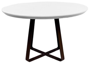 Mesa Apoio Contemporâneo Tátio 700 - Lâmina Branco Escovado Kleiner