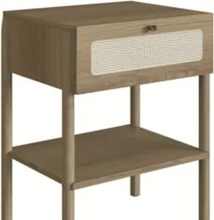 Cabeceira Casal e Queen Com 2 Mesas Laterais Arlo A10 Hanover - Mpozen