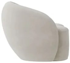 Sofá 3 Lugares Living Orgânico Sala de Estar 180cm Garbin Z08 Veludo B