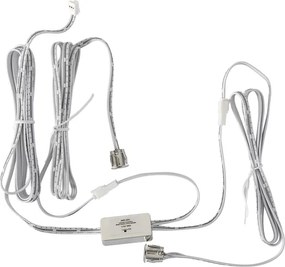 Sensor Duas Portas Central Para Fita De Led Sensi