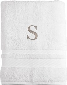 Toalha Banhão Trussardi 100% Algodão Lorenzi - Branco  Branco