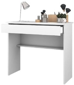 Mesa De Computador/escrivaninha Bho 21 - Branco