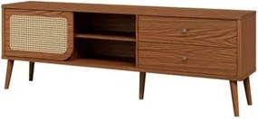 Rack Tela 180cm com Porta de Correr e 2 Gavetas Pinhão Dalla Costa